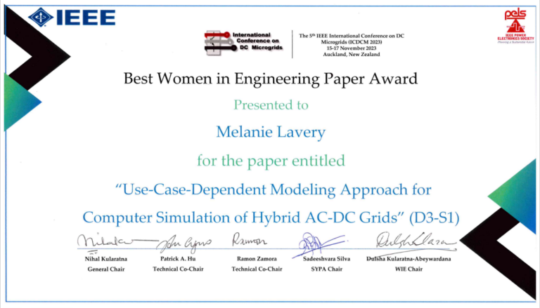 Best Paper und Presentation Award