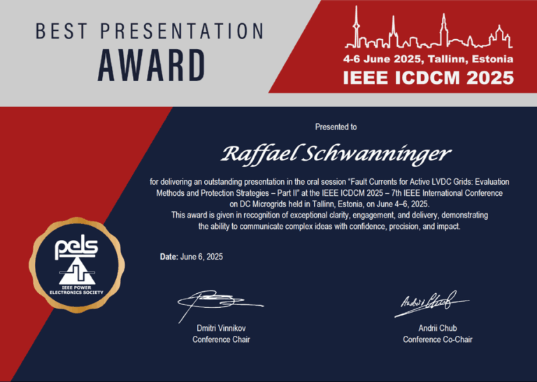 Best Presentation Award